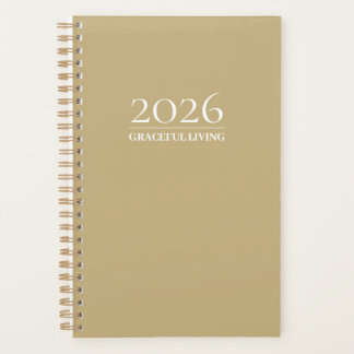 Agenda Graceful Living | Wellness Planner for 2026