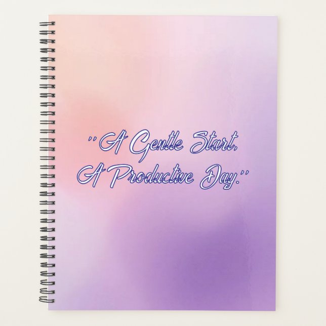 Agenda Gradient Field - Modern Cover Art (Frente)