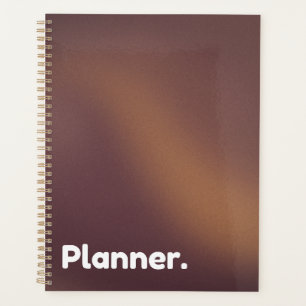 Agenda Gradiente Castanho Não Atualizado