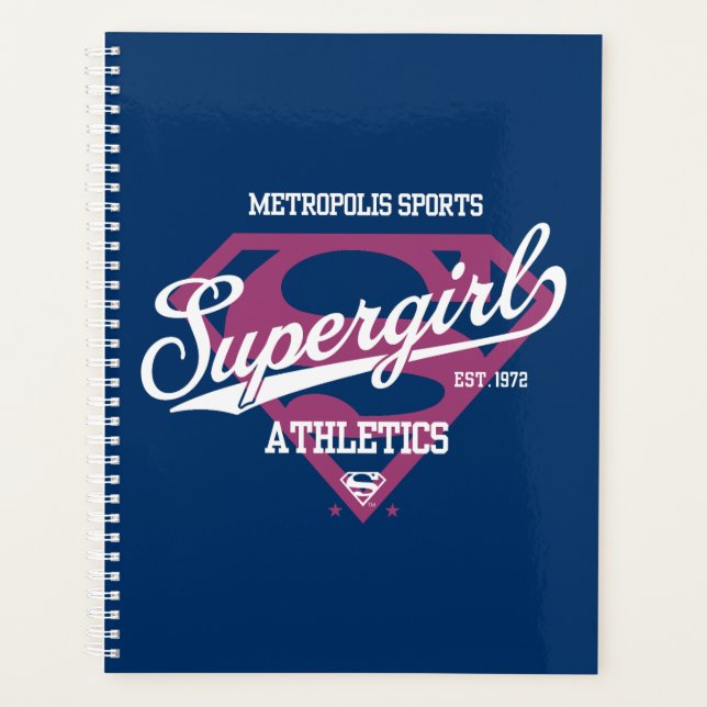 Agenda Gráfico de atletismo da Supergirl Metropolis (Frente)