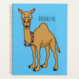 Agenda Gráfico de desenhos do camelo feliz