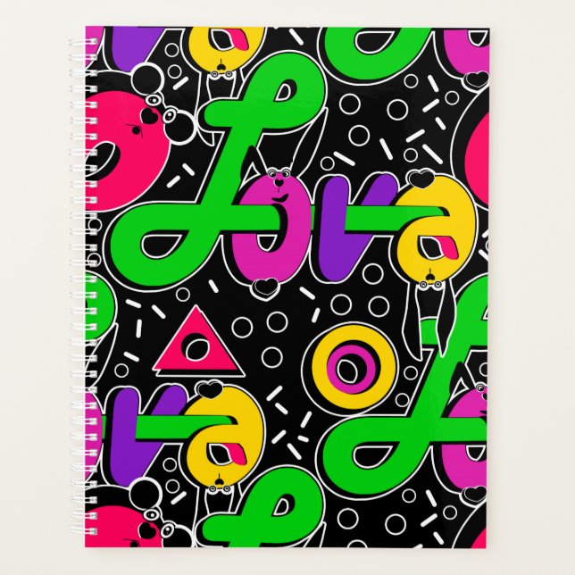 Agenda Grafite, amor (Frente)