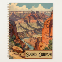 Grande Paisagem do Sudoeste do Canyon Vintage