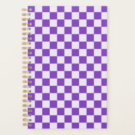 Agenda Grape soda checkerboard pattern
