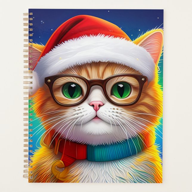 Agenda Grátis Natal Papai Noel-68265 (Frente)