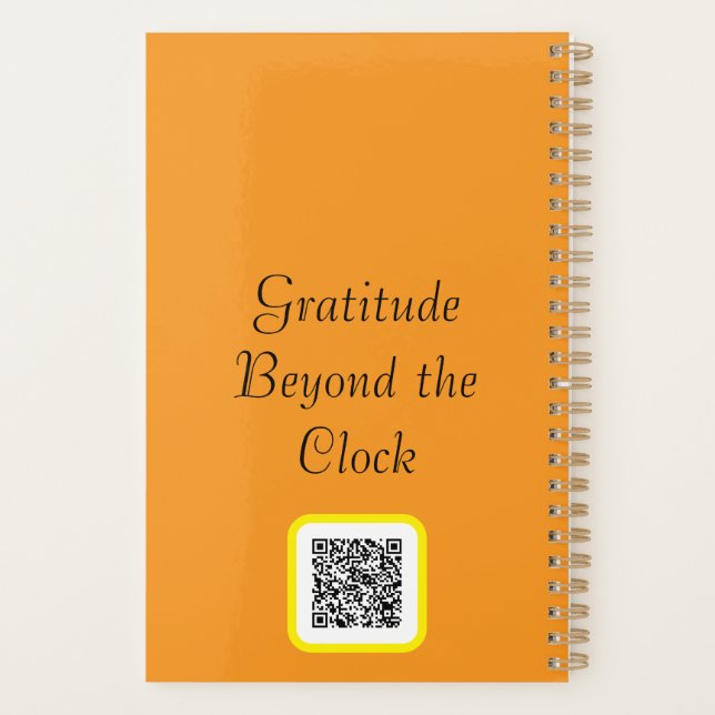 Agenda Gratitude Remains: Grace in Every Time Zone | Dail (Verso)