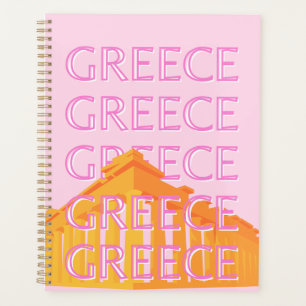 Agenda Grécia, Arte Viagem, Rosa