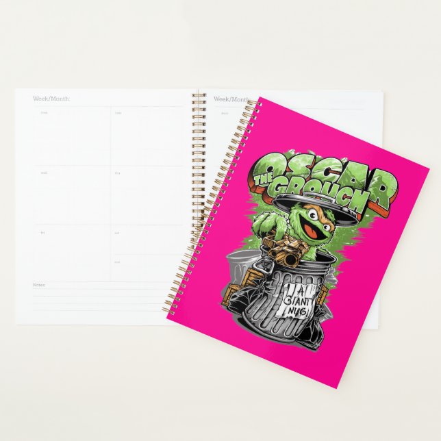 Agenda Green Garbage Monster  (Exibição)