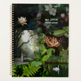 Agenda Green Woodland Dreams Collage Planner