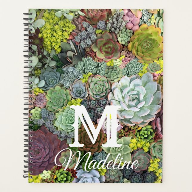 Agenda Greenery Succulents (Frente)