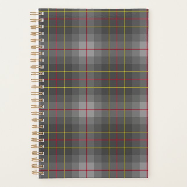 Agenda Grey Tartan Planner  (Frente)