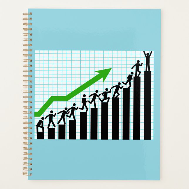 Agenda Growth Success Progress Bar Chart (Frente)