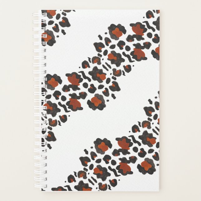 Agenda Grrr Wild Animal Print Oversize Planner Chevron (Frente)