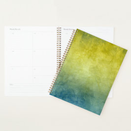 Agenda Grunge Colors - Yellow & Blue