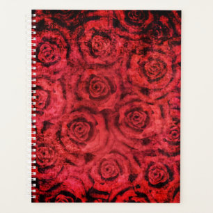 Agenda Grunge, rosas vermelhas