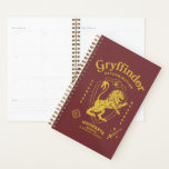 Agenda GRYFFINDOR™ Determination Courage Bravery Crest<br><div class="desc">Show your house pride with this bold Gryffindor™ crest design, celebrating the values that define the bravest of witches and wizards. Featuring the iconic lion standing proudly before a shield, this striking artwork highlights Gryffindor’s core traits — Courage, Determination, and Bravery — in a powerful, vintage-inspired layout. The rich house...</div>