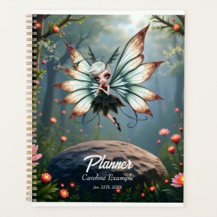 Agenda Guardiã Fada Fofa na Floresta Mágica