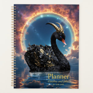 Agenda Guardião Cisne Negro Celestial do Véu do Fogo Luna