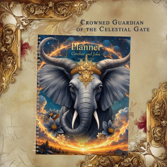 Agenda Guardião Coroado do Portão Celestial o elefante (Criador carregado)