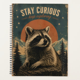 Agenda Guaxinim Curioso Vintage