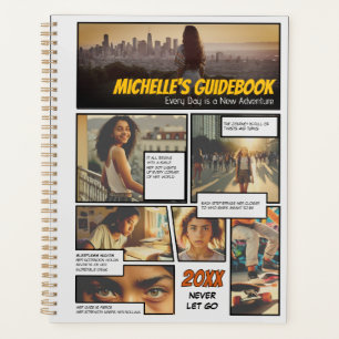 Agenda Guia de Colagem de Fotos para Meninas: Romance Grá