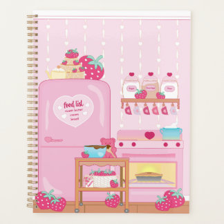 Agenda Gummi Sweet Baking Bear Spiral Planner
