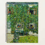 Agenda Gustav Klimt - A Casa de Guardaboschi<br><div class="desc">Casa de Guardaboschi / Casa de Weissenbach do Lago Attersee - Gustav Klimt,  Petróleo na Canvas,  1912</div>
