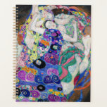 Agenda Gustav Klimt - A Virgem<br><div class="desc">A Virgem / A Maiden - Gustav Klimt,  Oil on Canvas,  1913</div>