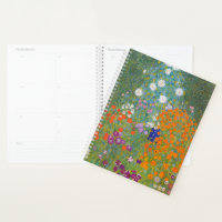 Gustav Klimt Flower Garden Cottage Nature