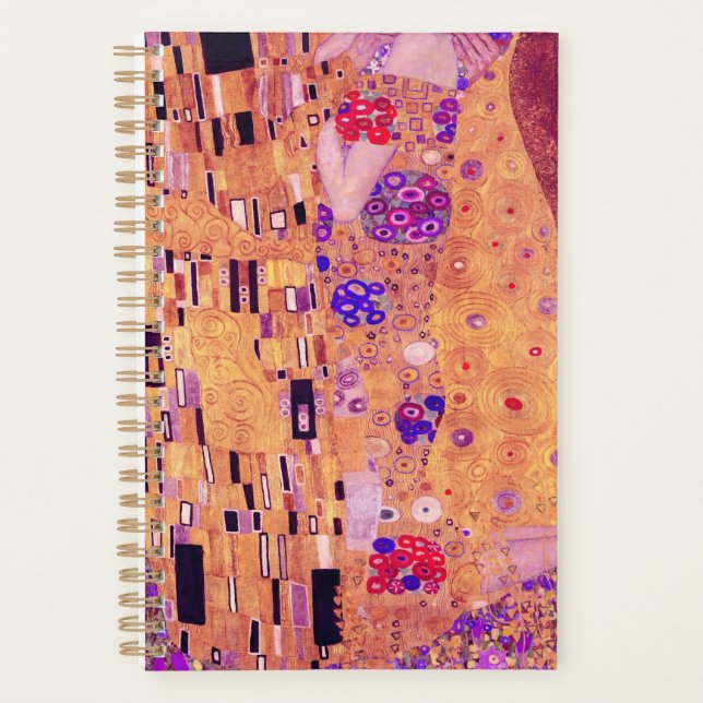 Agenda Gustav Klimt O Roxo Beijo (Frente)