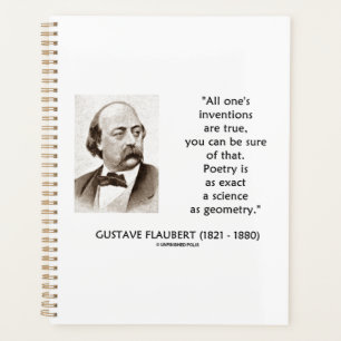 Agenda Gustave Flaubert Invenciona Verdadeira Poesia Cien