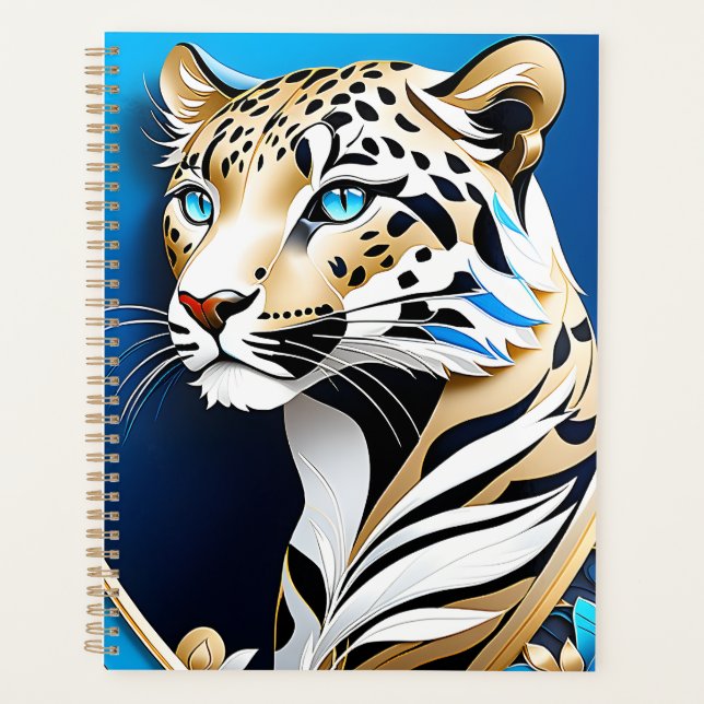 Agenda Há algo sobre um leopardo que é ambos (Frente)