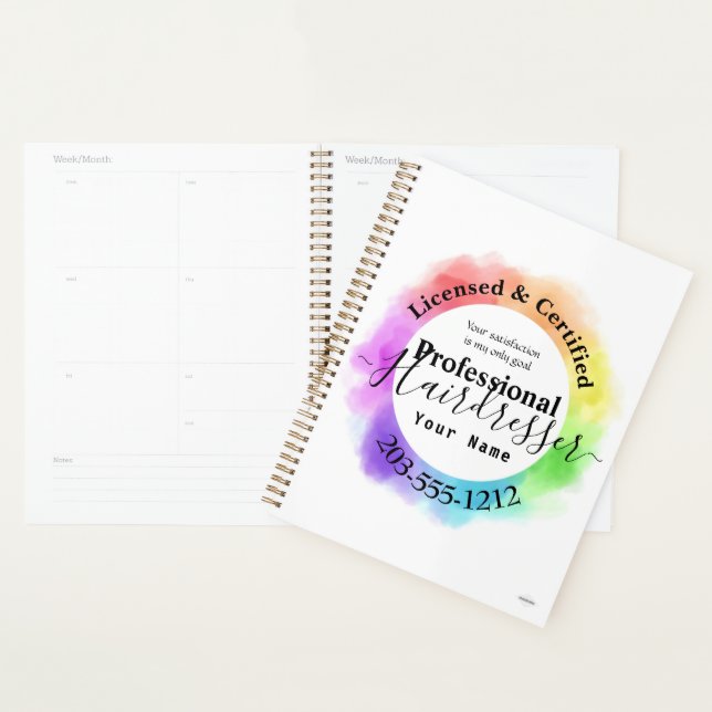 Agenda Hairdresser Daily Planner HAMbyWG (Exibição)