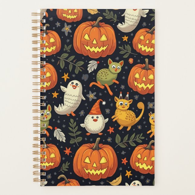 Agenda Halloween&Cat (Frente)
