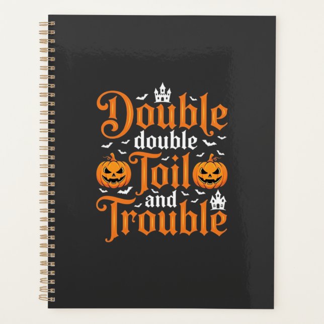 Agenda Halloween Double Double Toil and Trouble_1 (Frente)