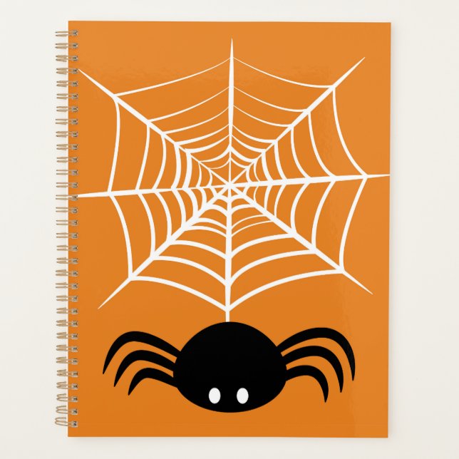 Agenda Halloween Spider Web (Frente)