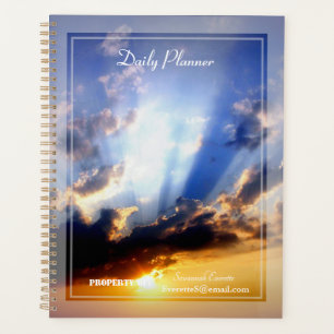 Agenda HAMbWG - Foto Diária Planner - Belo Céu