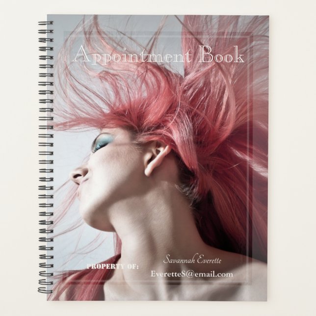Agenda HAMbWG - Livro de Citações - Cabelo (Frente)
