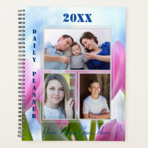 Agenda HAMbWG - Tulipas Rosa Diário