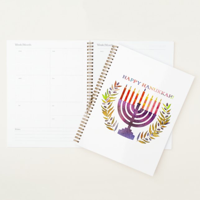 Agenda Happy Hanukkah Planner (Exibição)