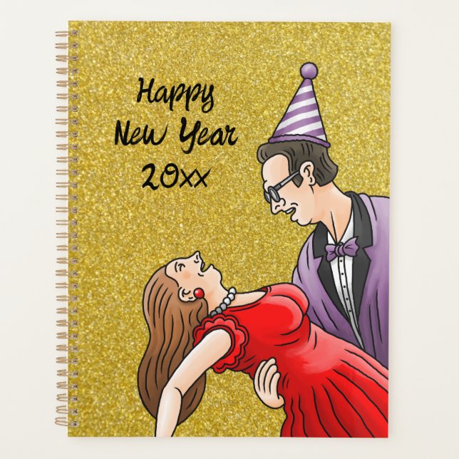 Agenda Happy New Year Party (Frente)