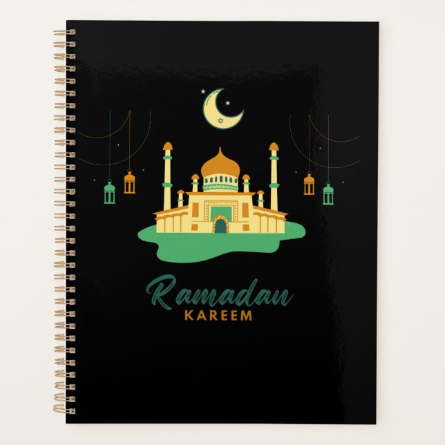 Agenda Happy Ramadan Kareem And Eid Mubarak 2026 (Frente)