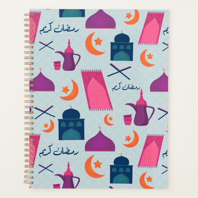 Agenda Happy Ramadan Pattern (Frente)