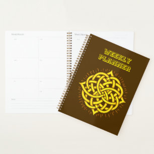 Agenda Harmonia Infinita: Arte de Símbolo Mandala Celta S