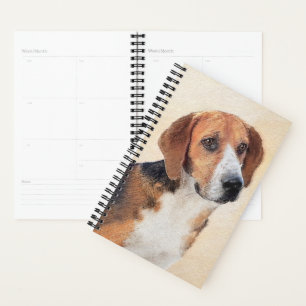 Agenda Harrier Painting (Pintura de Cachorro Original)