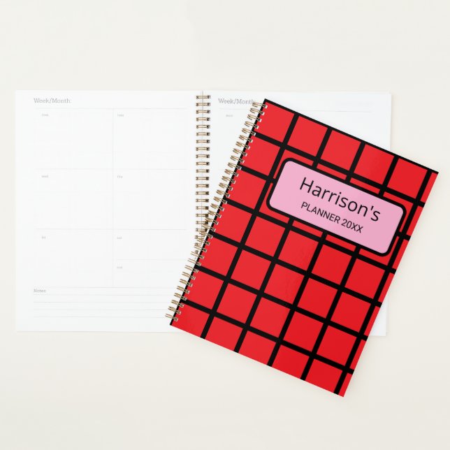 Agenda Harrison personalizável (Exibição)