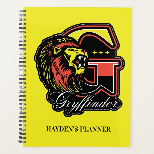 Agenda HARRY POTTER™ | Crachá atlético GRYFFINDOR™ (Frente)