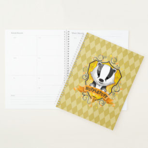 Agenda Harry Potter Encantador Brasão HUFFLEPUFF™