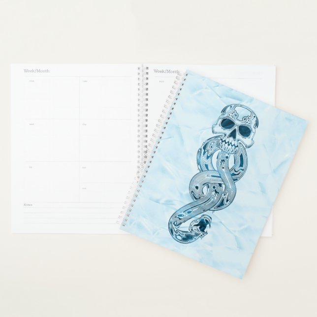 Agenda Harry Potter | Marca de Aguamenti Dark (Exibição)