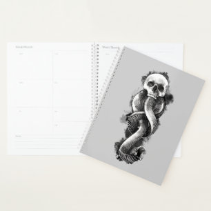 Agenda Harry Potter Marca Escura Watercolor